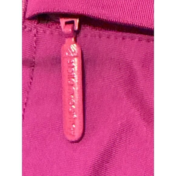 Adidas "Stella McCartney" Women's Shiny Legging 3/4 Pants Sport Capri Fusia Smal - Picture 8 of 16